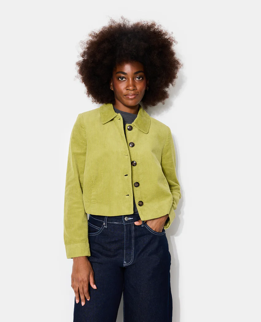 Pimkie Veste droite et courte en velours