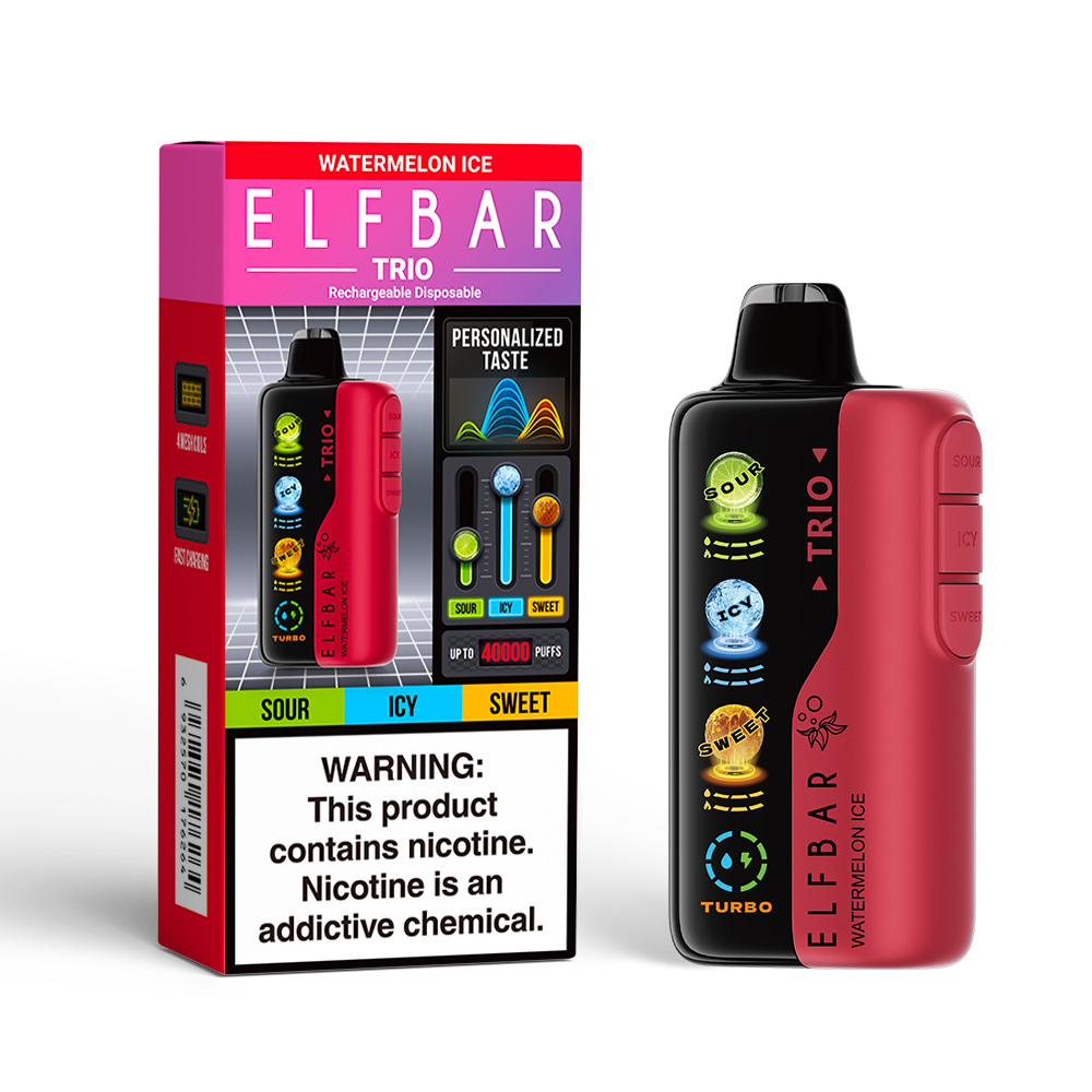 ELFBAR Trio 40K Rechargeable Disposable Vape