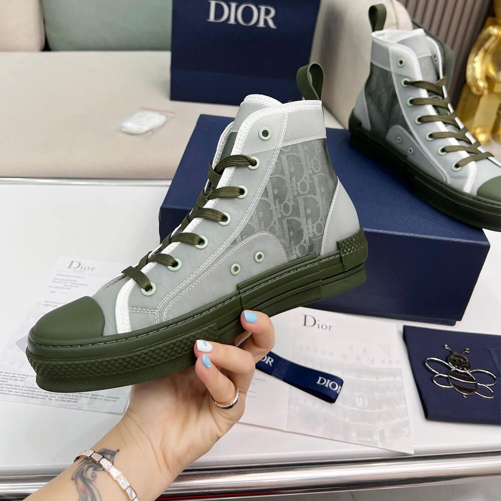DIOR B23 High-Top Sneakers Dior Oblique - Top Club