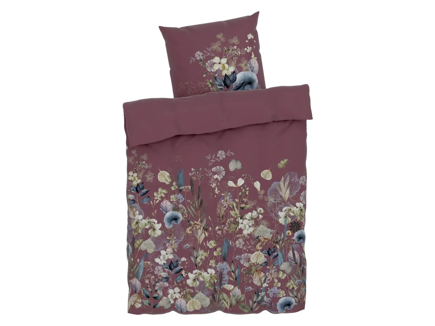 LIVARNO home Parure de lit en satin, 140 x 200 cm