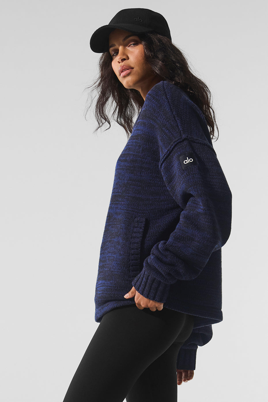COACH Heritage Full Zip Sweater