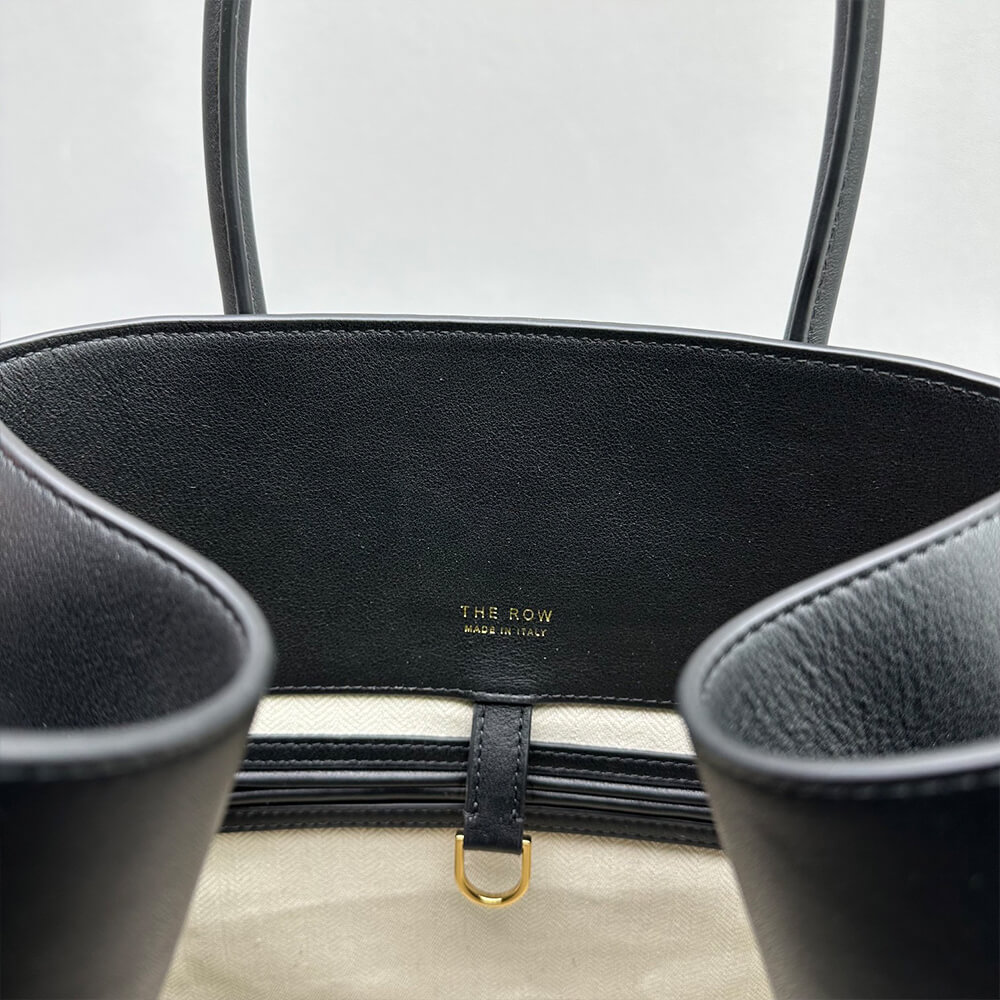 THE ROW  Soft Margaux 15 leather bag(High-end Grade) - Top Club