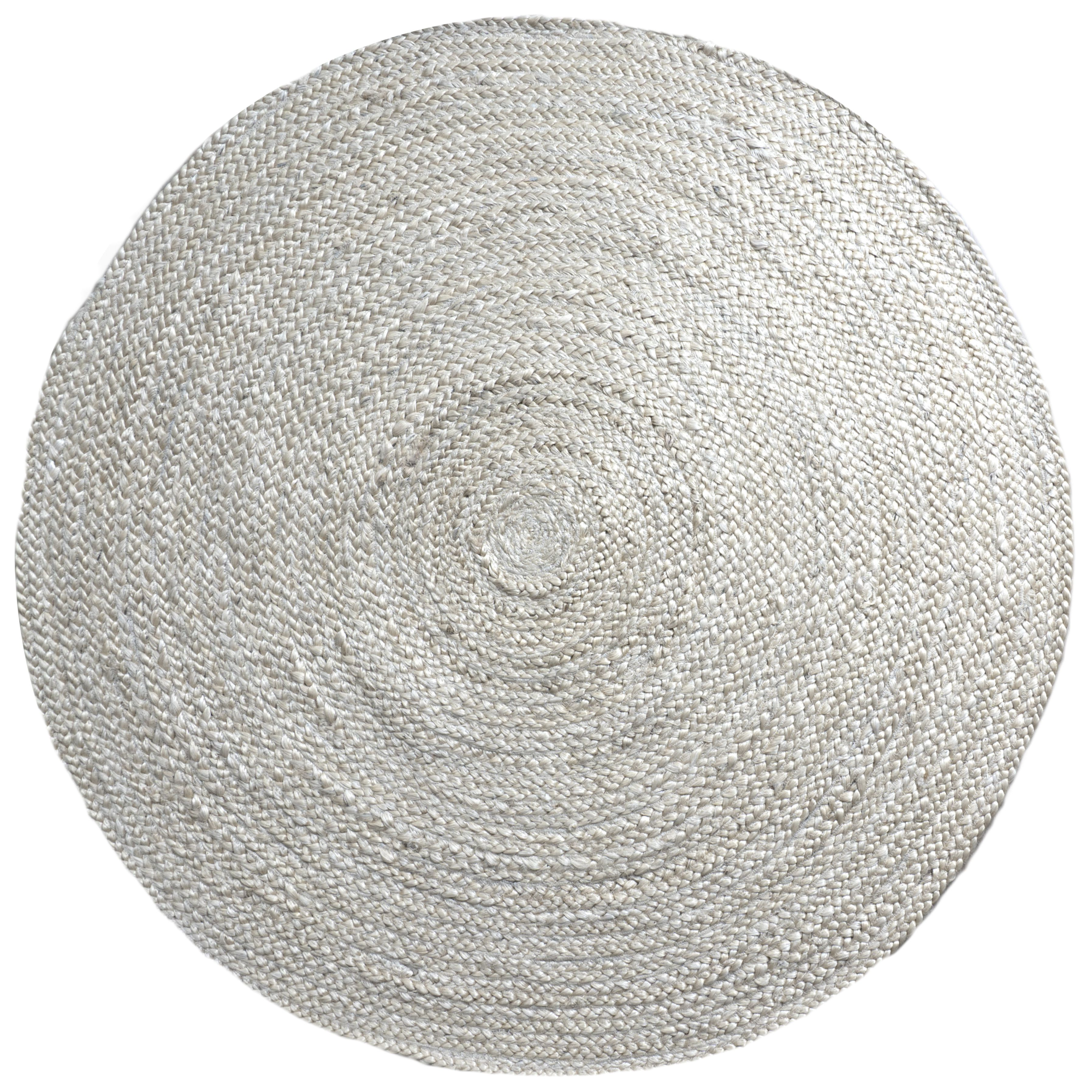 Karpet jute bleached 200 rond