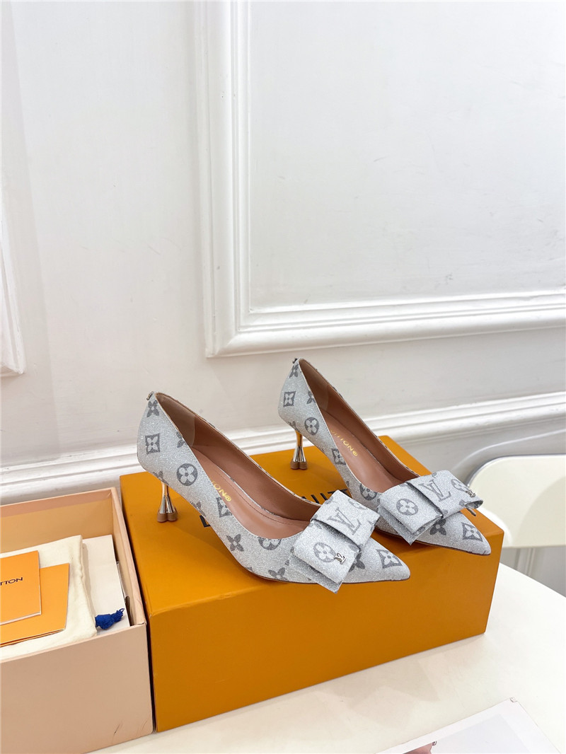 louis vuitton LV new bow pointed toe shoes - Sneaker Replica Workshop