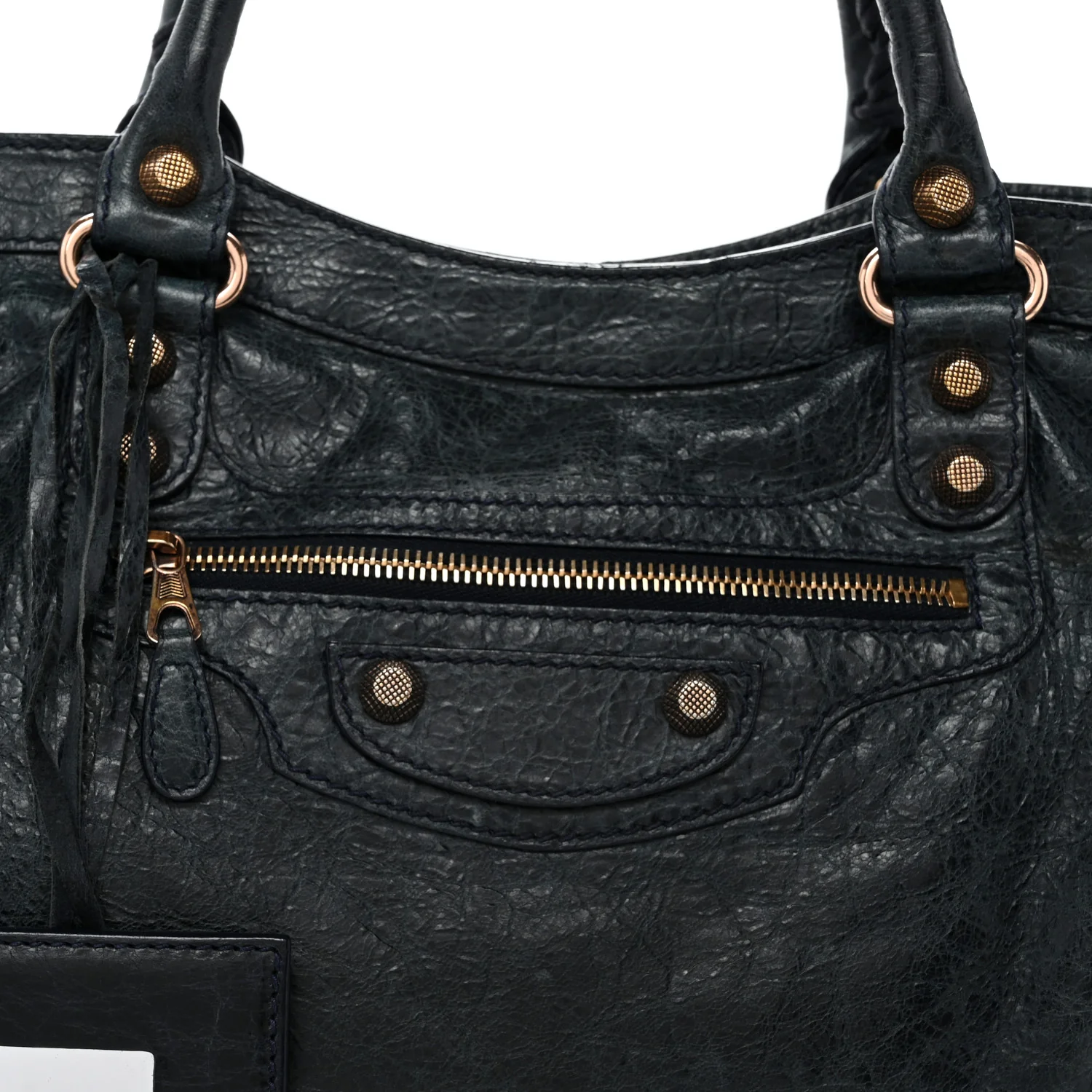 Agneau Giant 12 Rose Gold Hardware City Dark Night - Top Club