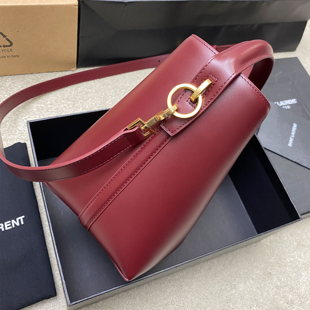 YSL LE 37 small in shiny leather - Top Club