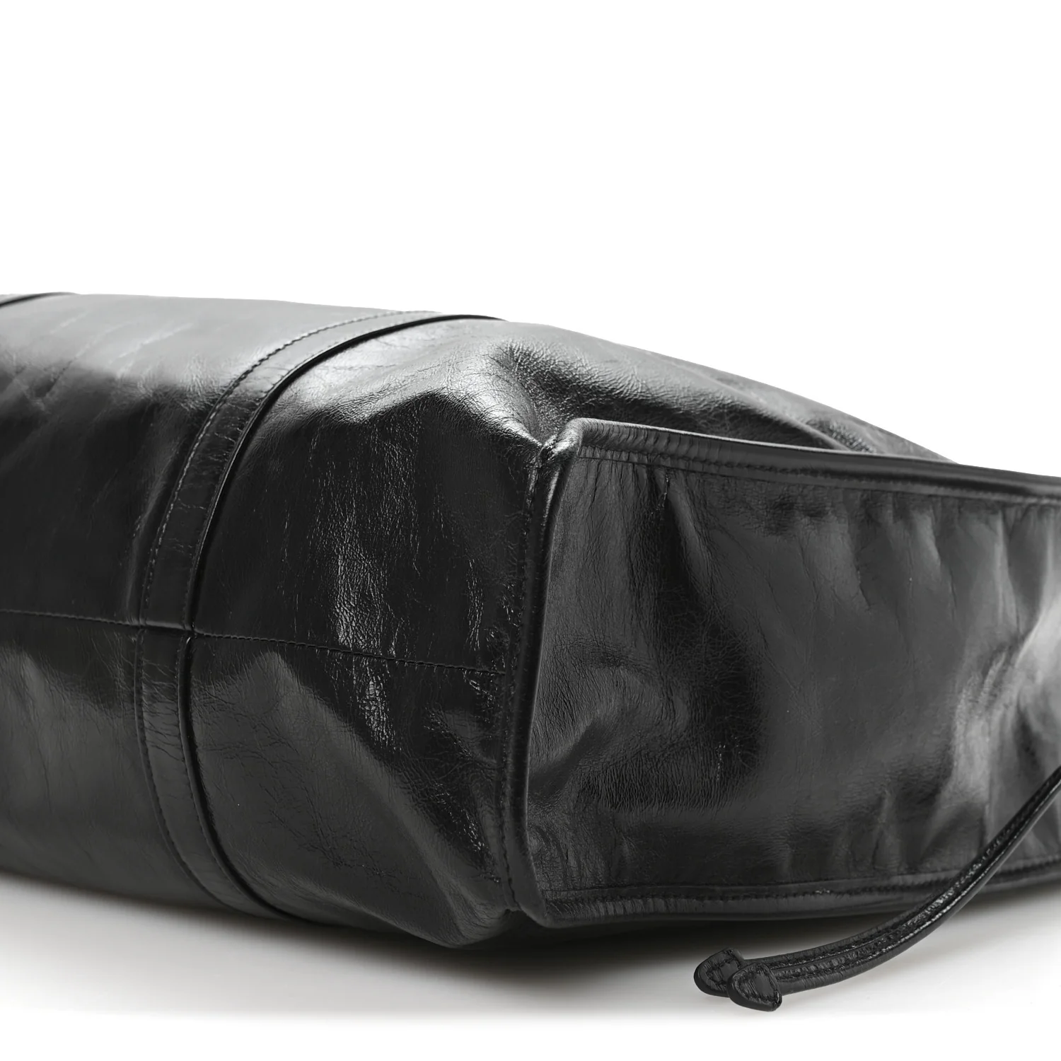 Soft Lux Large Shopping Tote Black - Top Club