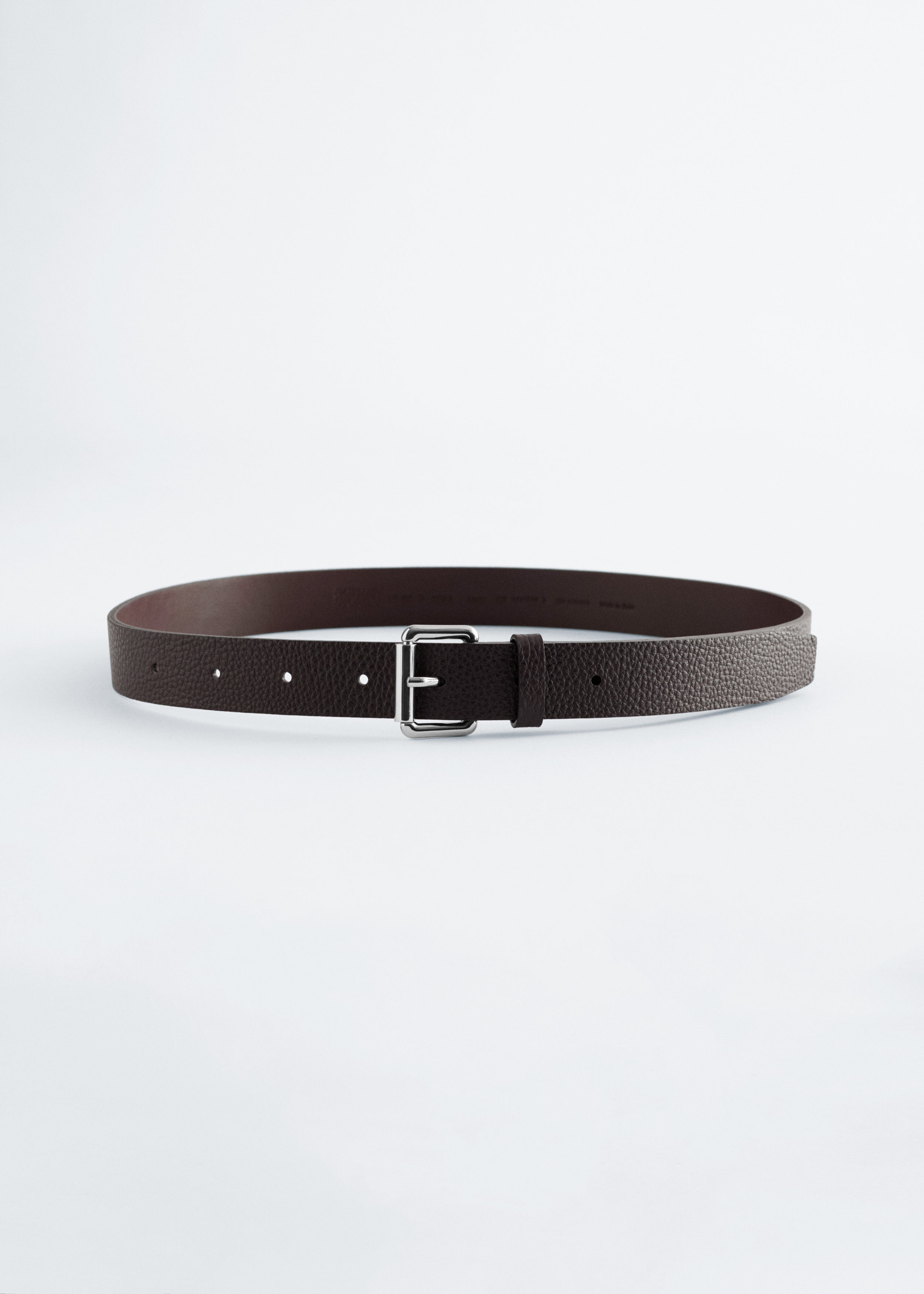 & Other Stories TEXTURED LEATHER BELT