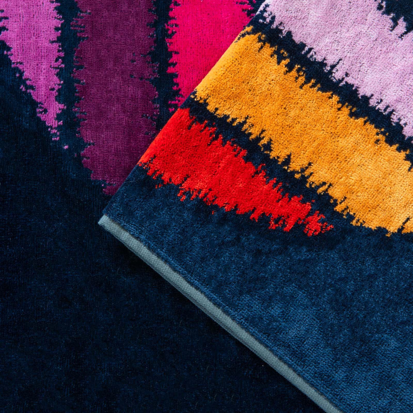 Telo Mare In Spugna Rodi 95X180 Fuxia Carrara