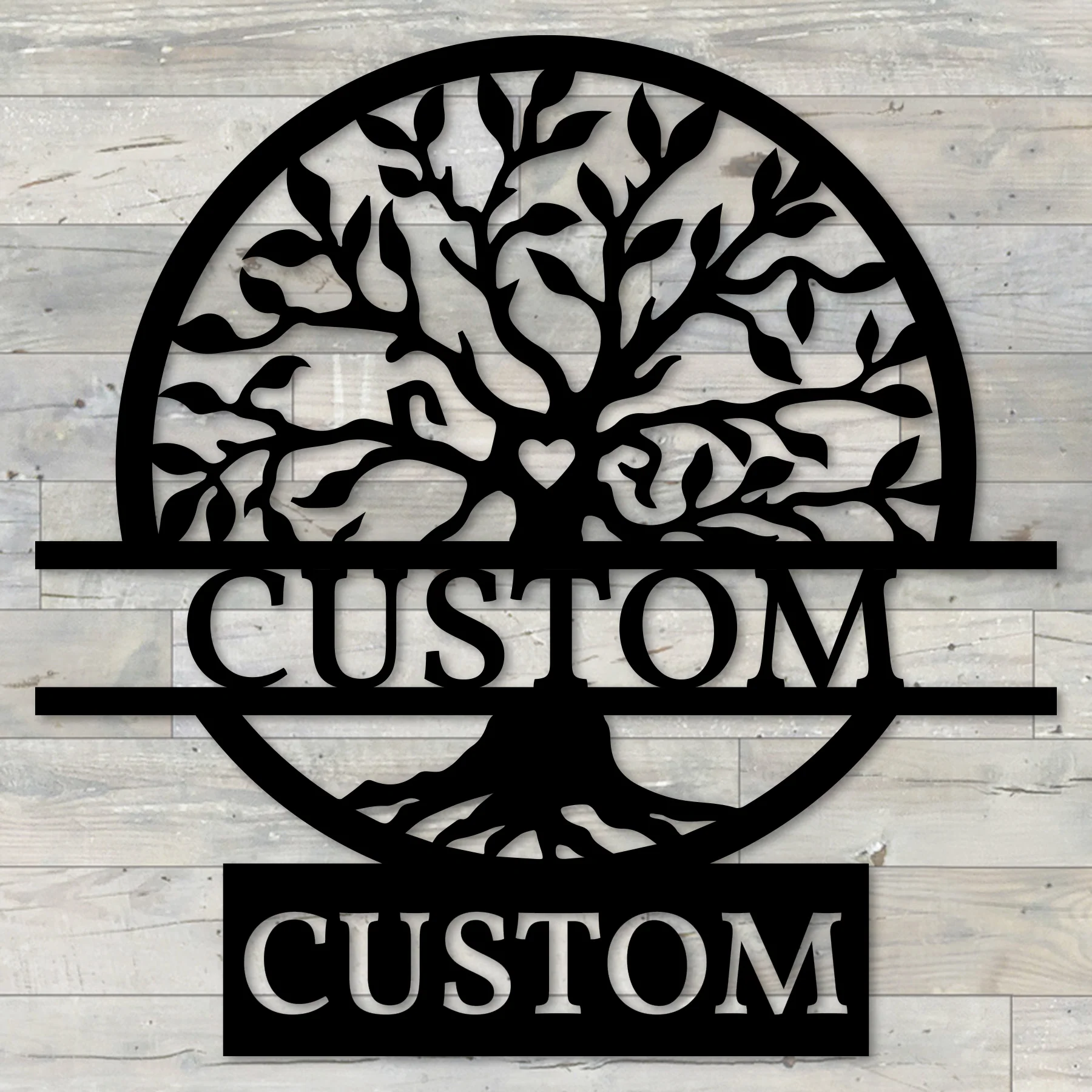 Custom Tree Of Life Address Sign - Alvarez Pro Painting LLC