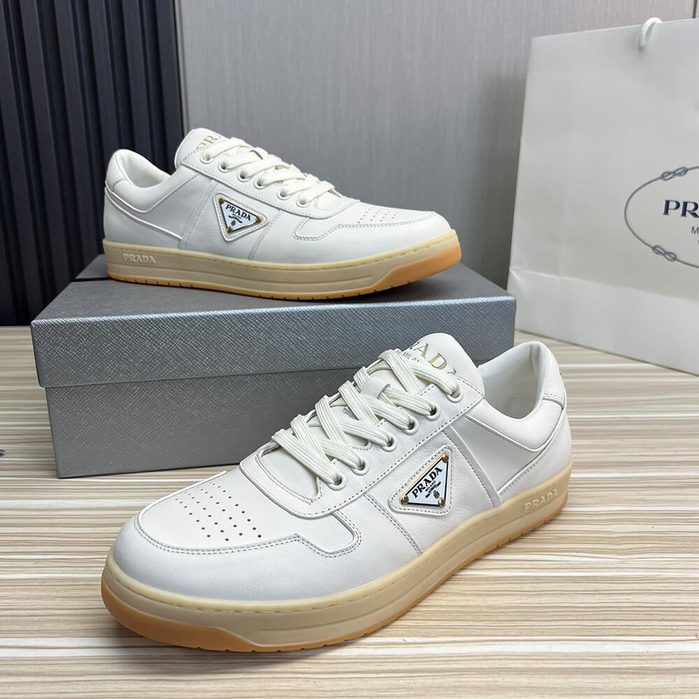 Prada Downtown nappa leather sneakers - Top Club