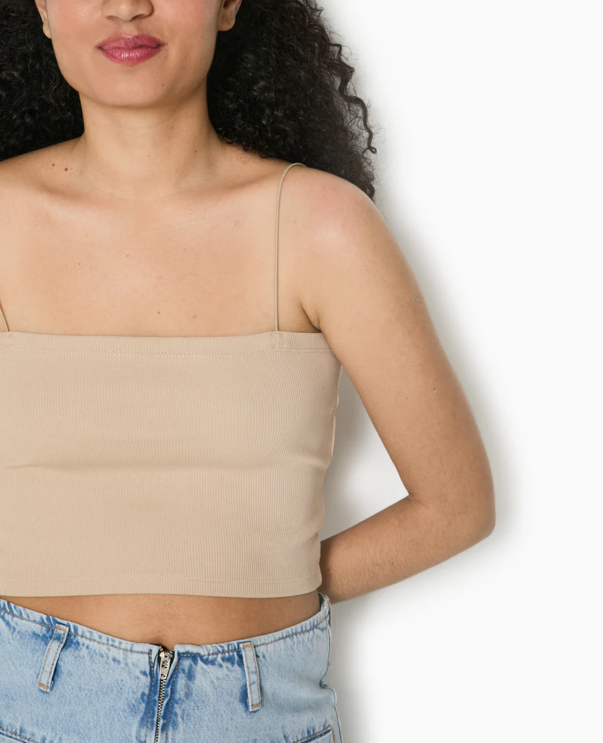 Pimkie Top bandeau court avec bretelles fines