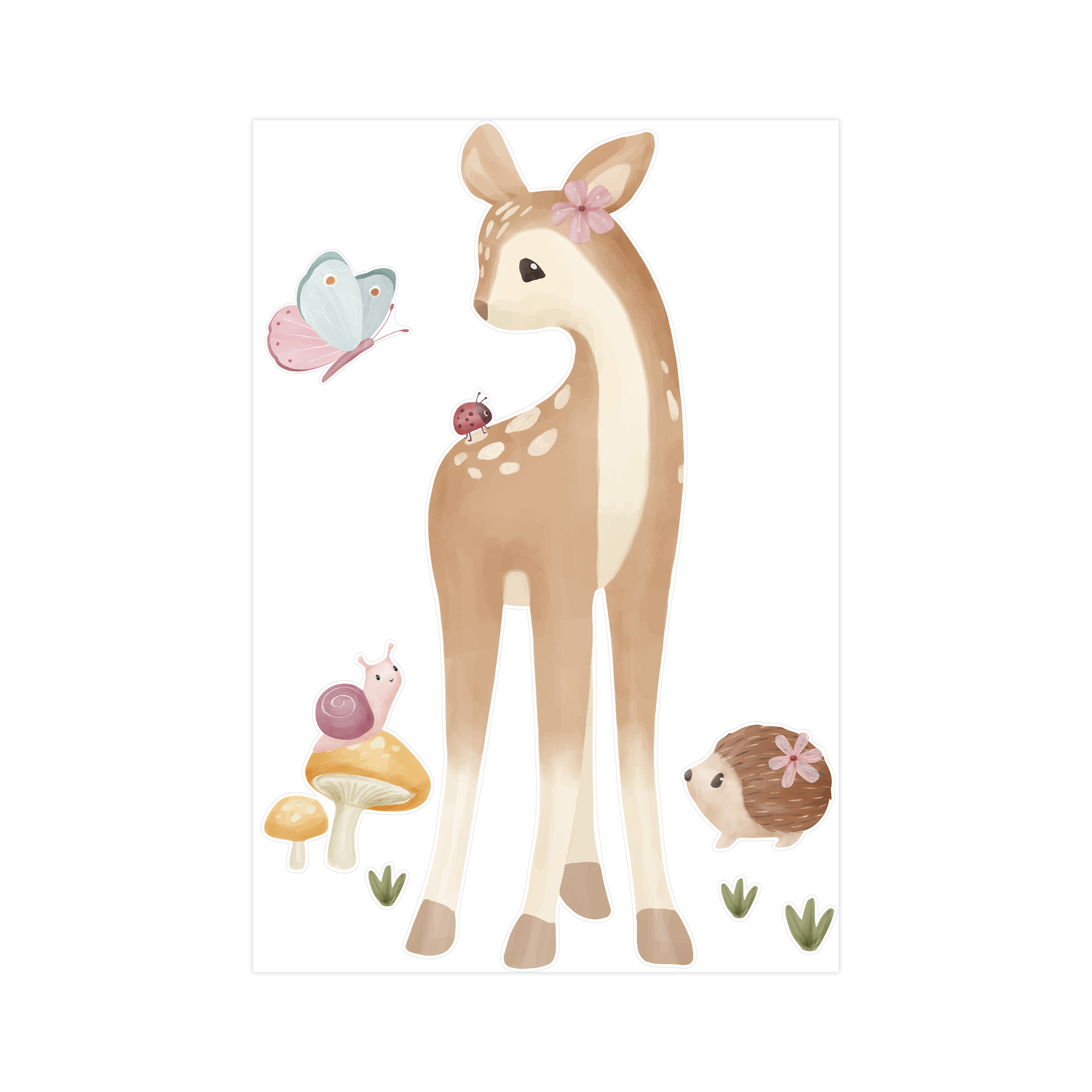 Muurstickers Fairy Garden