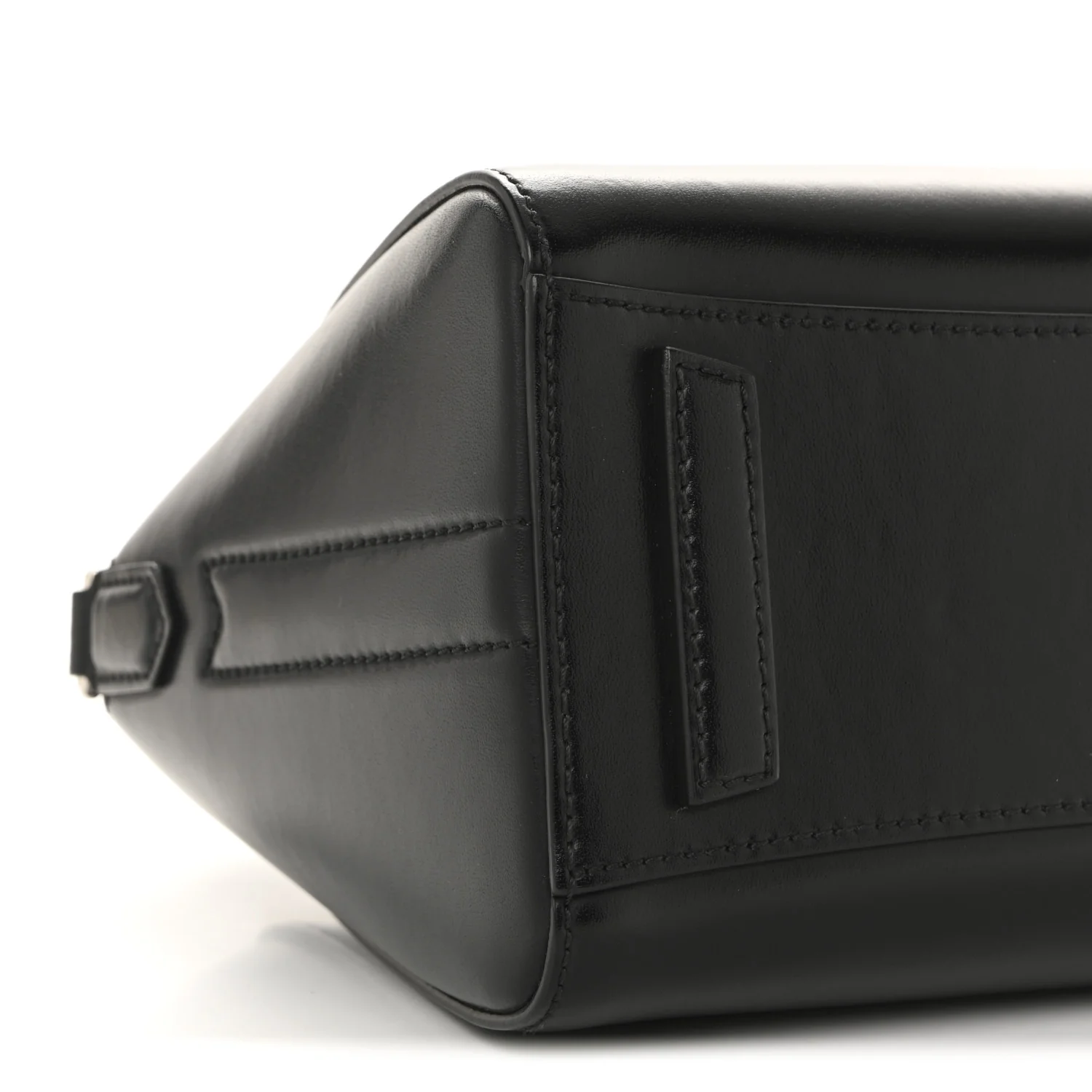 Shiny Lord Calfskin Mini Antigona Black - Top Club