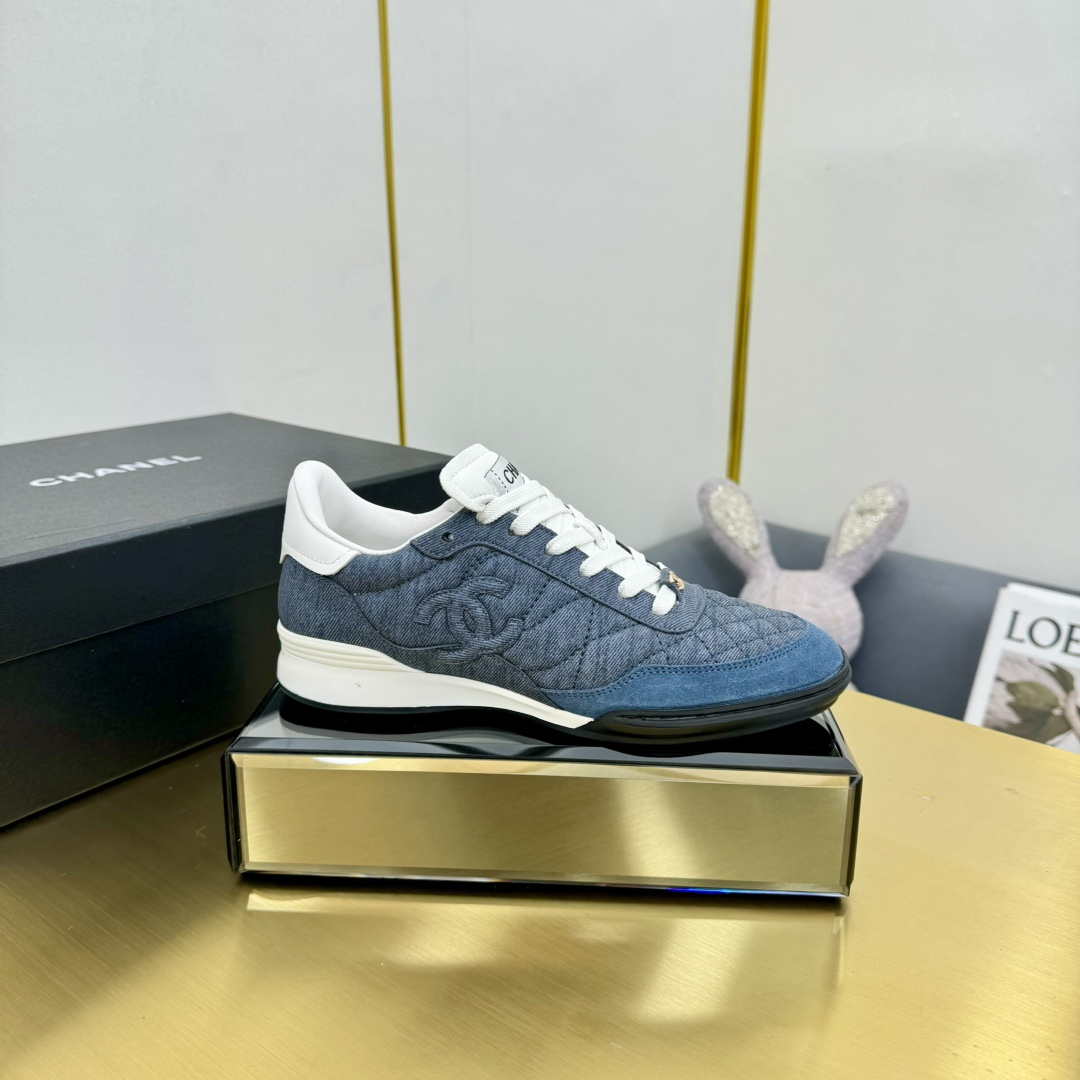 Chanel G45839 Women 24B Shiny Calfskin Calfskin   Suede Calfskin C91252 - Sneaker Replica Workshop