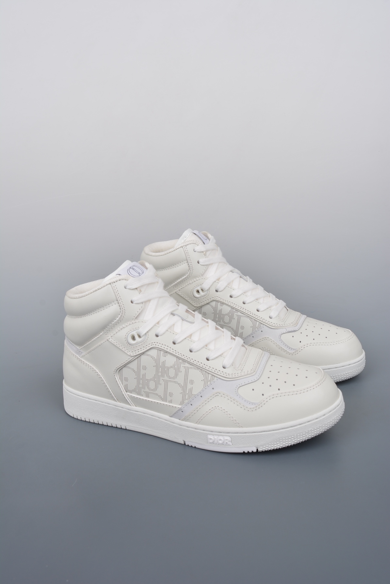 Dior B27 Sneakers High-Top White (AAA High Quality Version) - Sneaker Replica Workshop