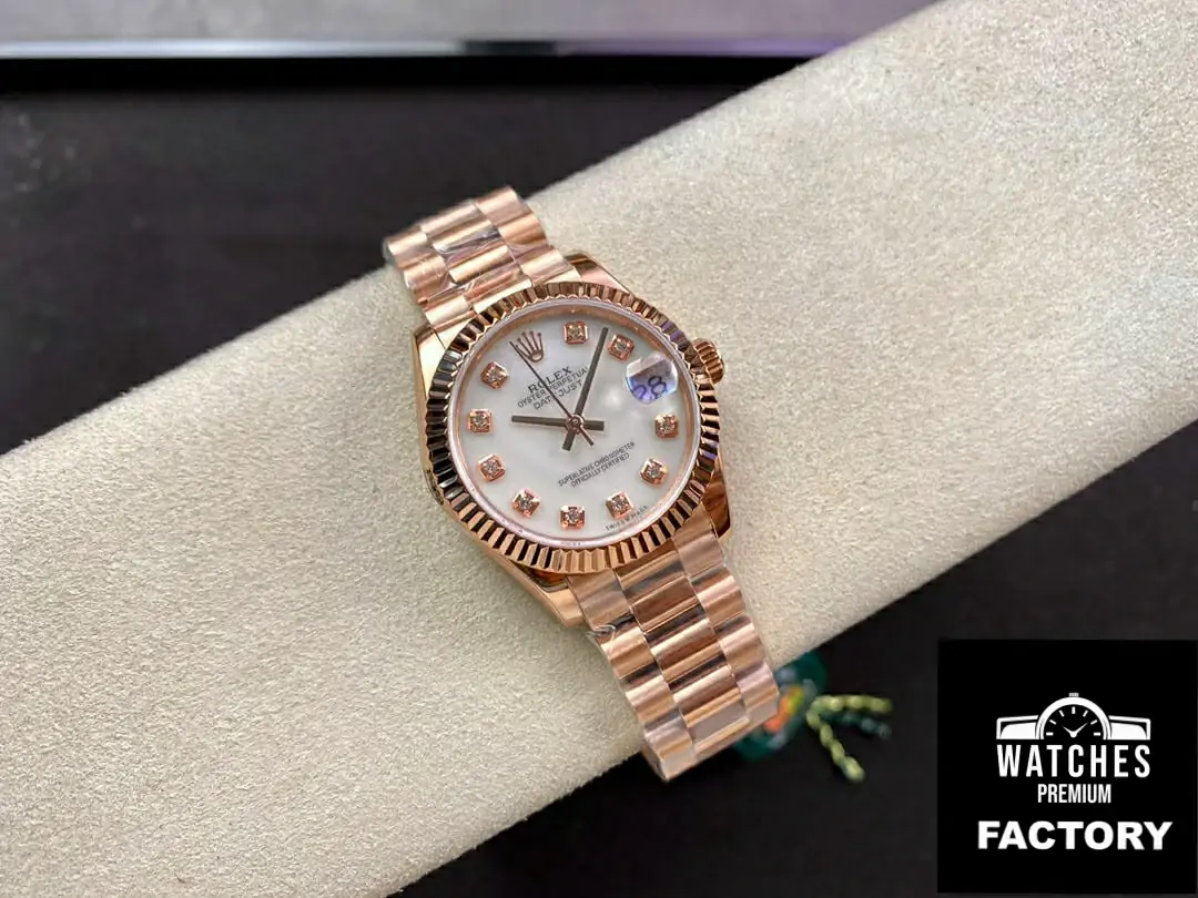 Rolex Datejust M278275-0009 31MM EW Factory White Diamond Dial