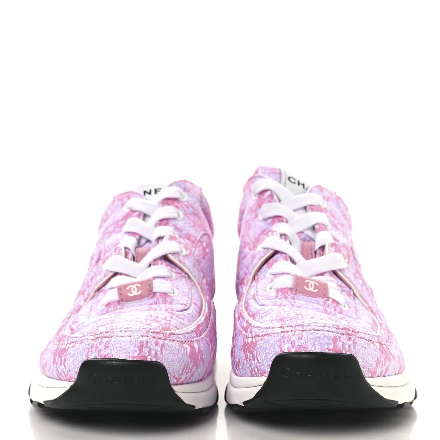 Tweed CC Sneakers 39 Pink - Top Club