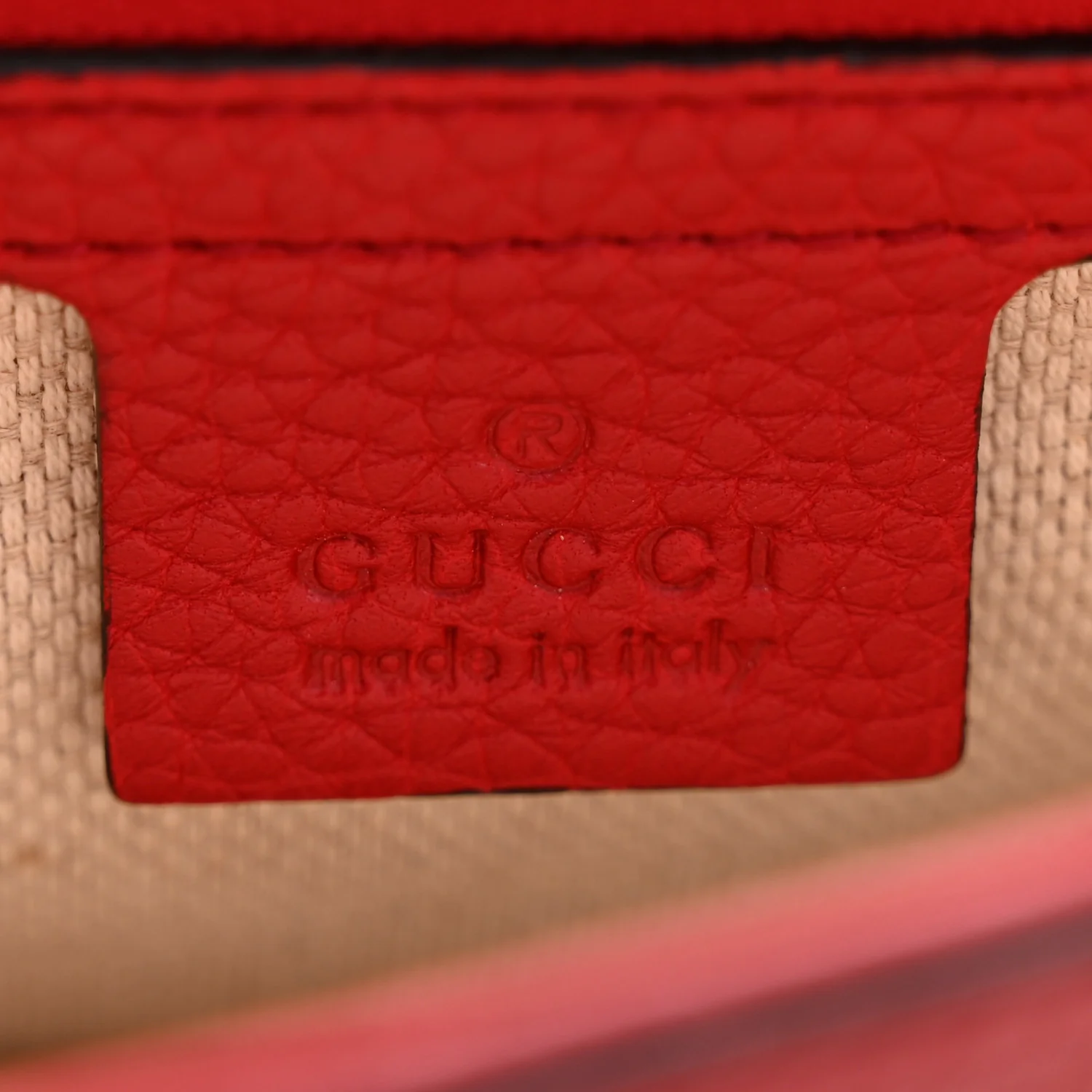 Pebbled Calfskin Medium Soho Flap Crossbody Tabasco Red - Top Club