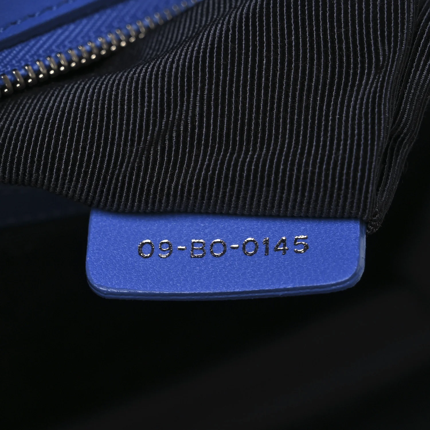 Smooth Calfskin Medium Diorama Flap Bag Blue - Top Club