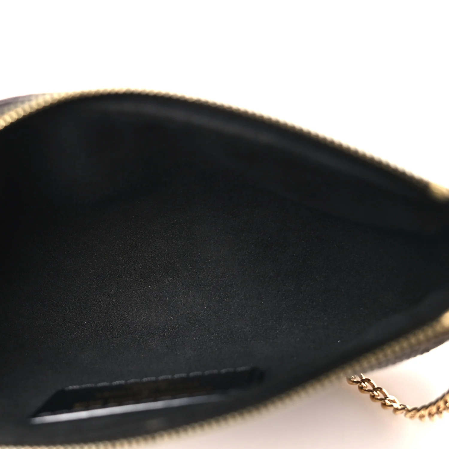 Damier Paillettes Mini Pochette Accessories Black - Top Club