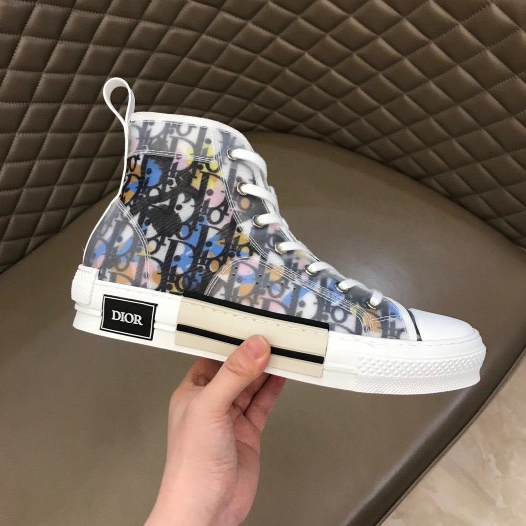 Dior B23 High Top Alex Foxton CD35 Canvas Shoes - Sneaker Replica Workshop