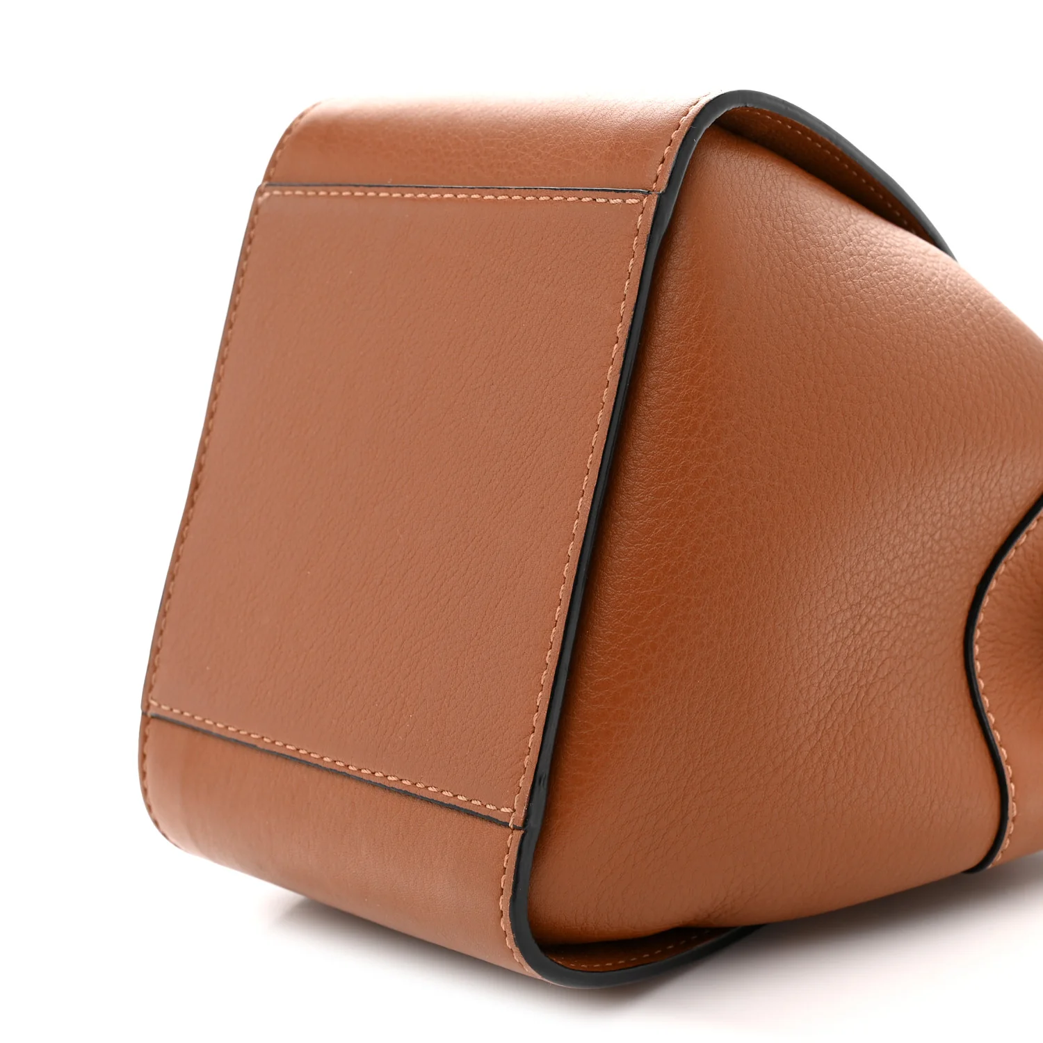 Calfskin Mini Hammock Shoulder Bag Tan - Top Club
