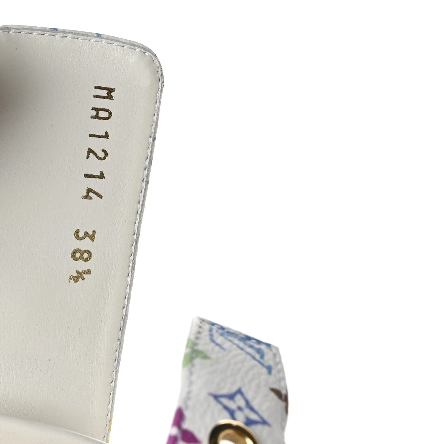 LV X TM Monogram Multicolor Bom Dia Comfort Mule Sandals 38.5 White - Top Club