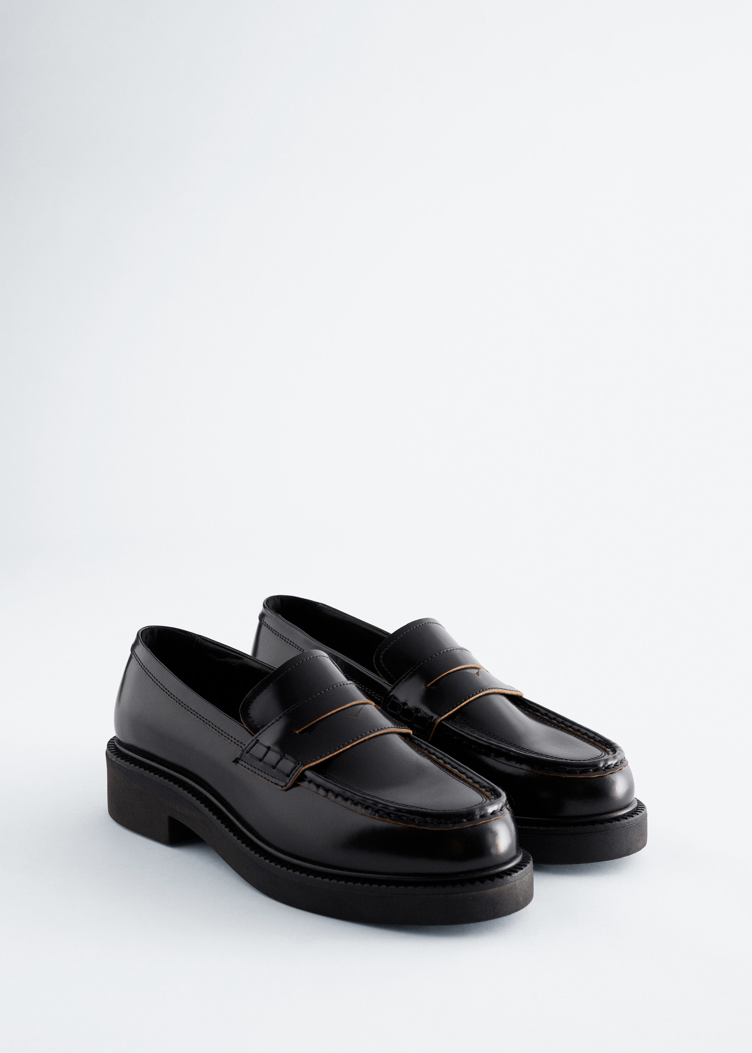 & Other Stories CHUNKY LEATHER LOAFERS