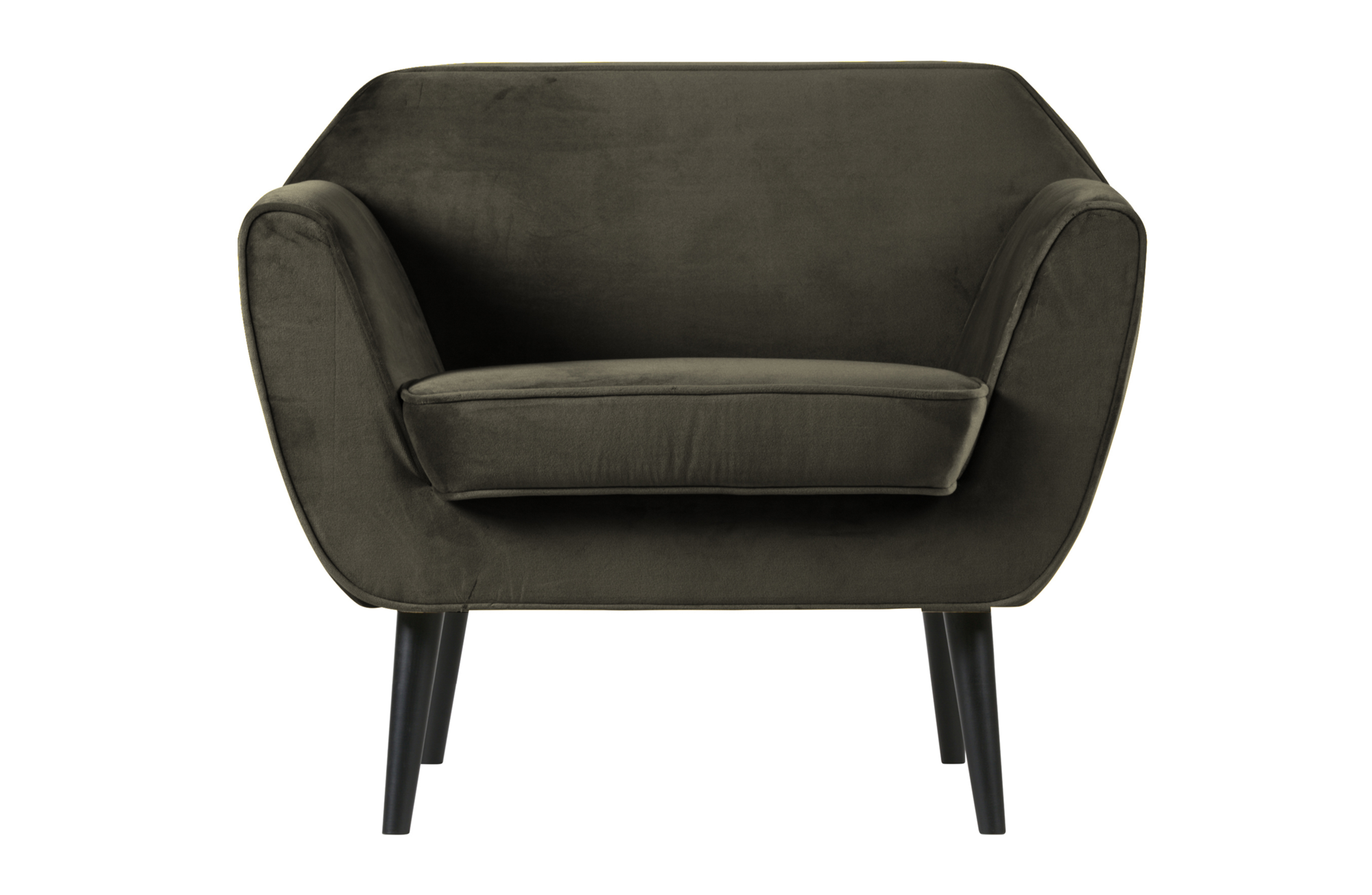 Fauteuil Rocco Fluweel - Warm Groen