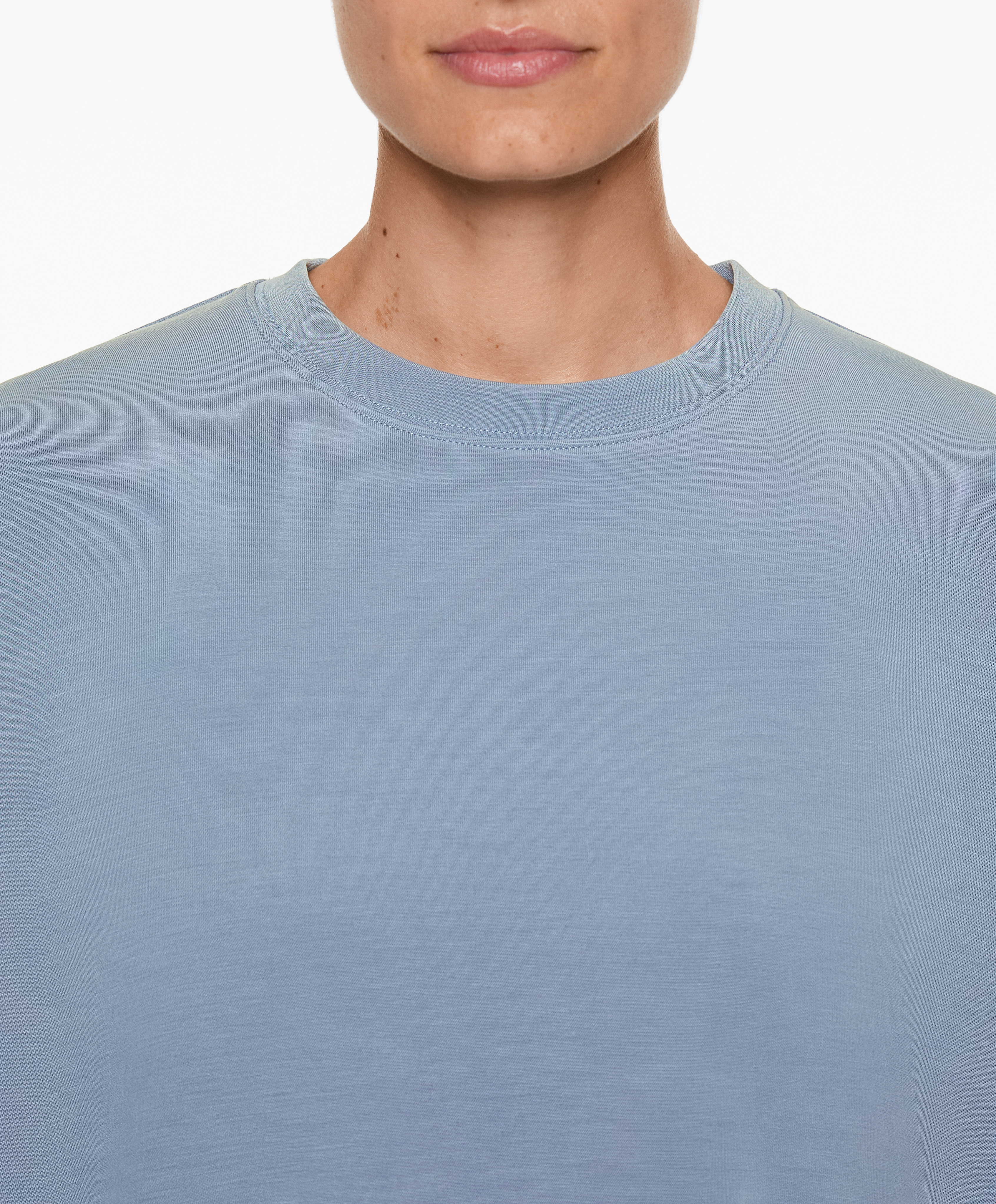 OYSHO Crop sweatshirt with modal