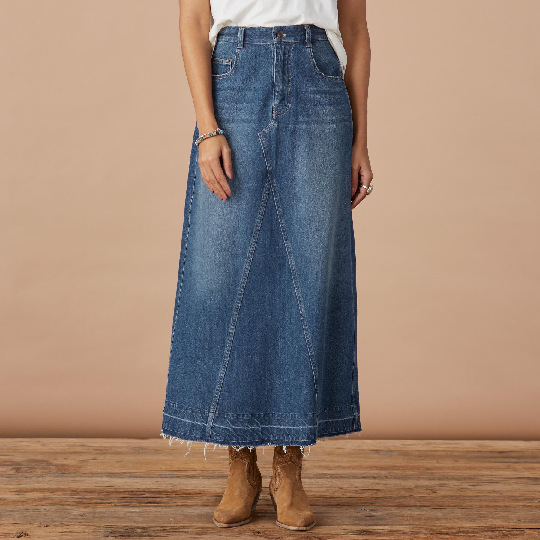Fraser Denim Skirt - Sundance Living