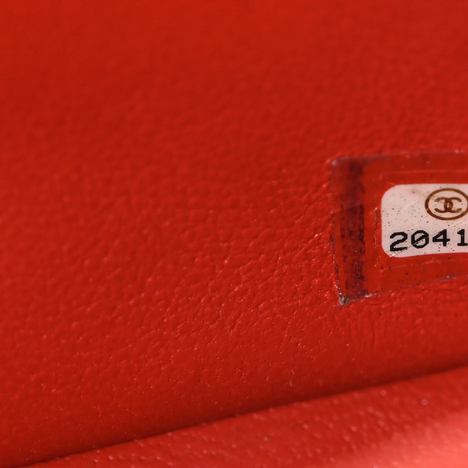 Lambskin Quilted Mini Rectangular Flap Red - Top Club