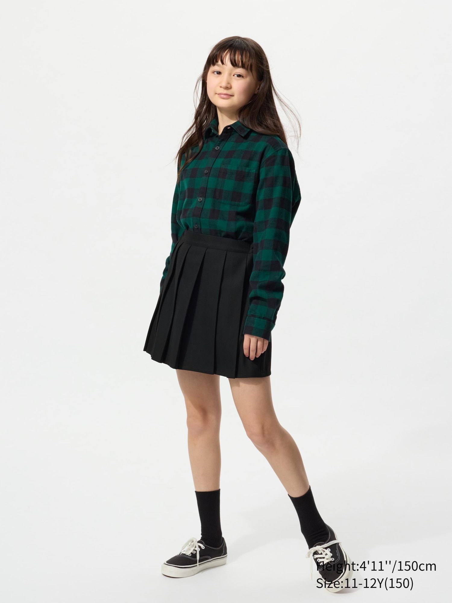 GIRLS Pleated Mini Skort