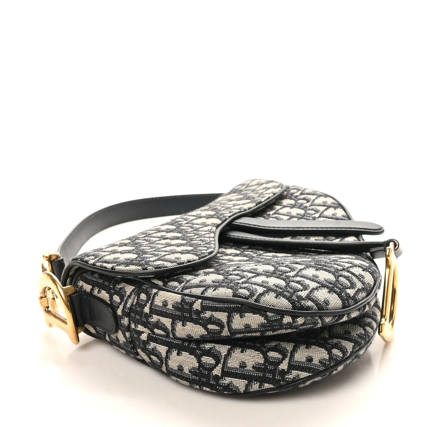 Oblique Saddle Bag Blue - Top Club