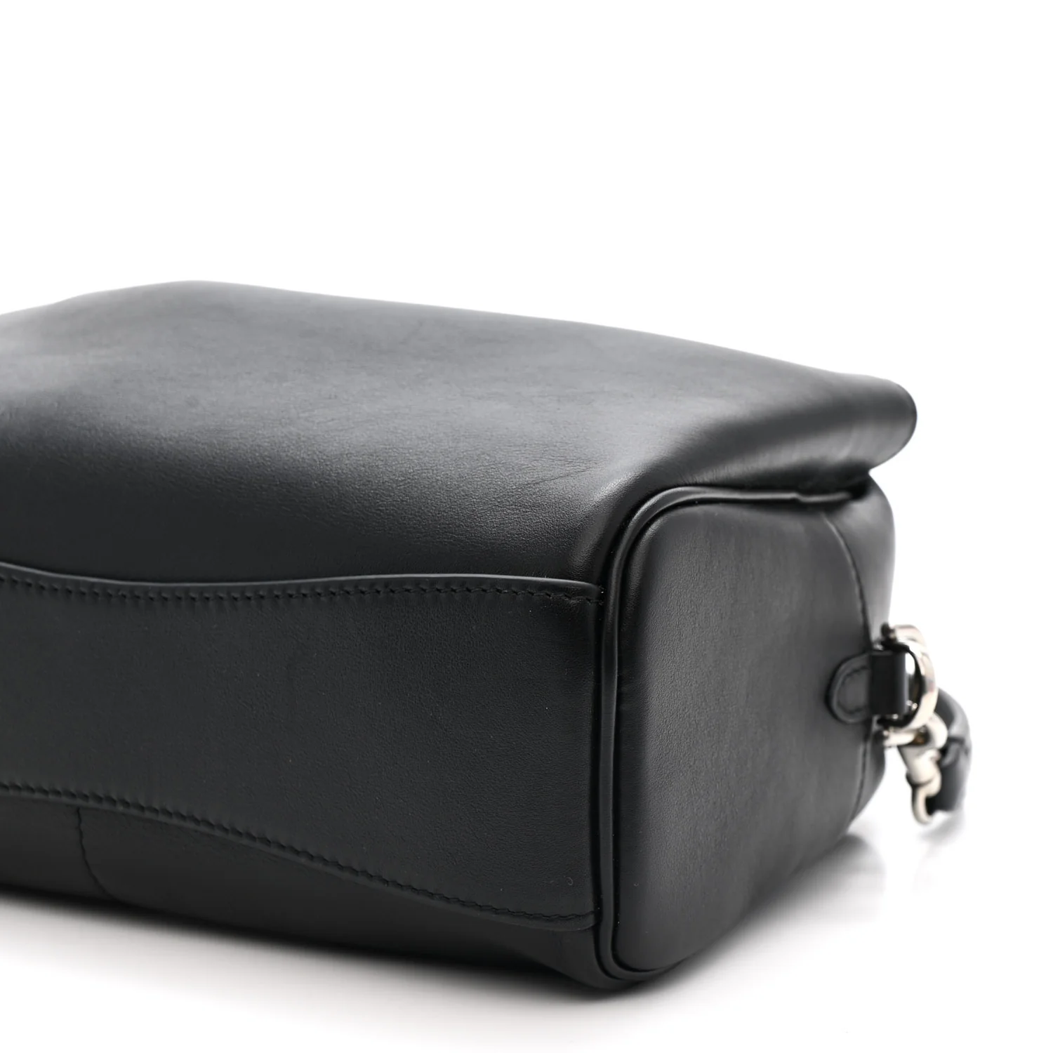 Smooth Calfskin Rodeo Camera Bag Black - Top Club