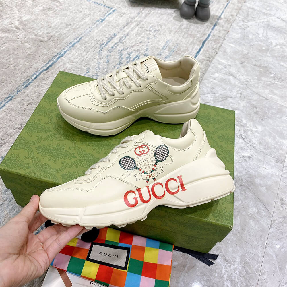 Gucci Rhyton Sneaker with Print - Top Club