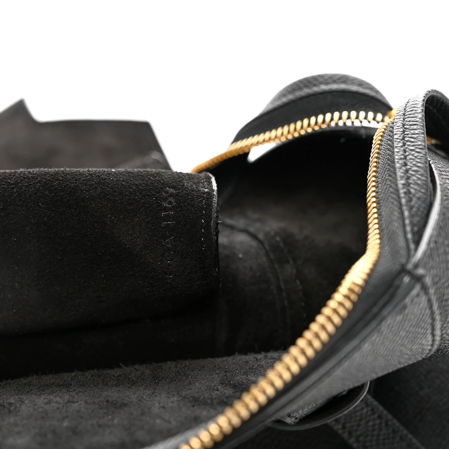 Grained Calfskin Mini Belt Bag Black - Top Club