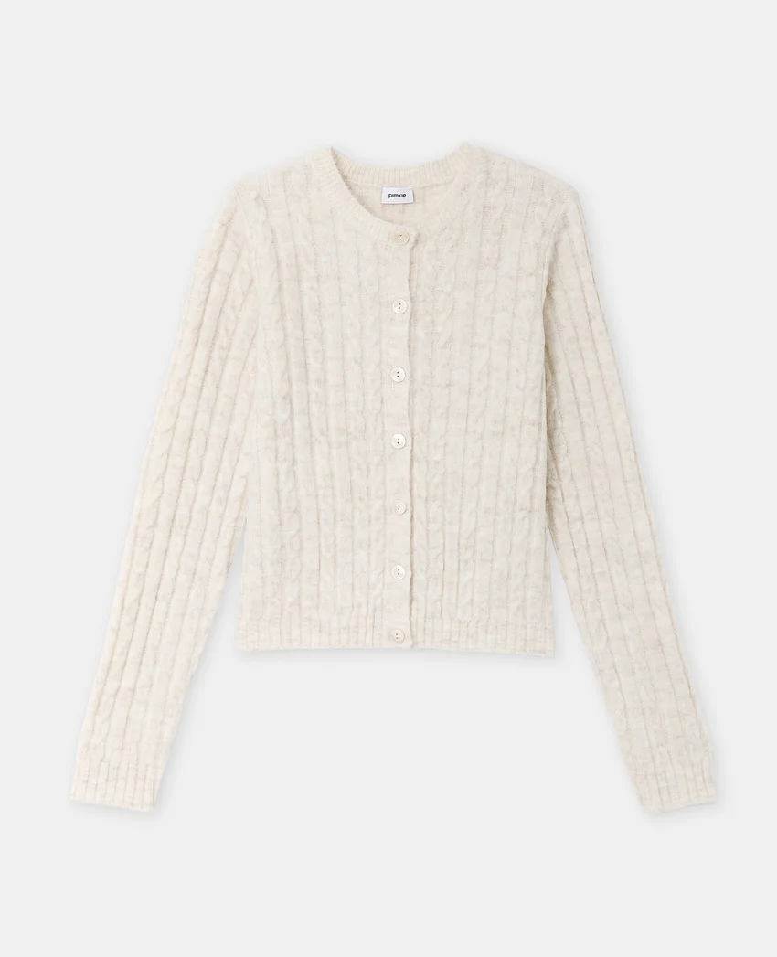 Pimkie Gilet en maille torsadée