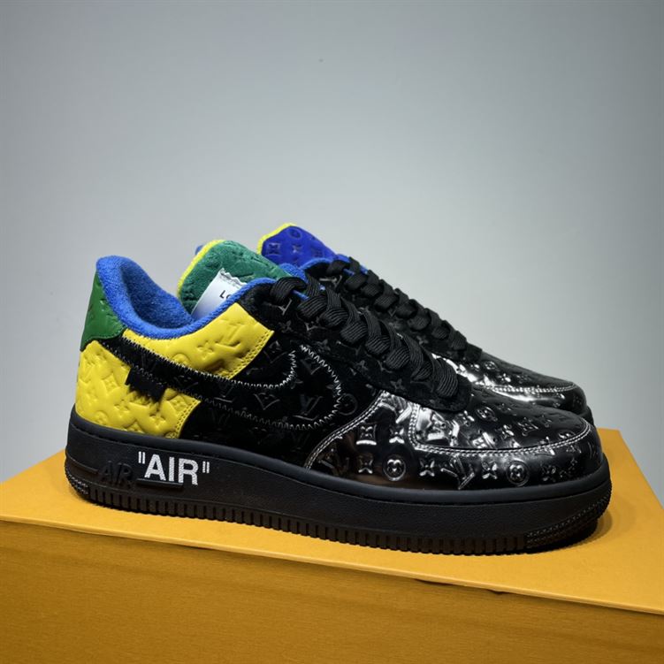 LOUIS VUITTON X NIKE AIR FORCE 1 LOW-TOP SNEAKERS   LVS140 - Sneaker Replica Workshop