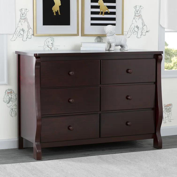 Universal Double Dresser -Made of Solid Woods