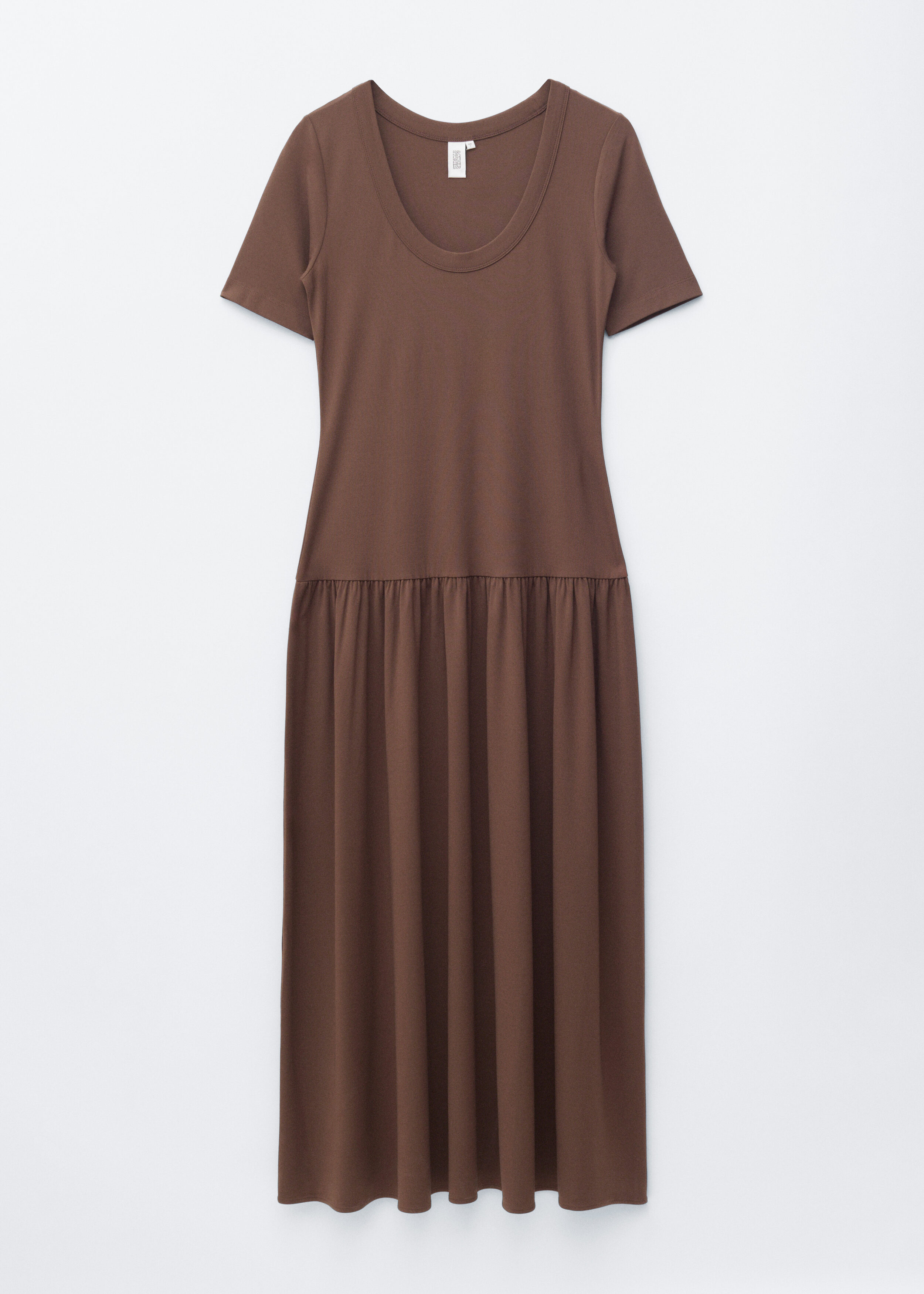 & Other Stories LONGLINE JERSEY MAXI DRESS