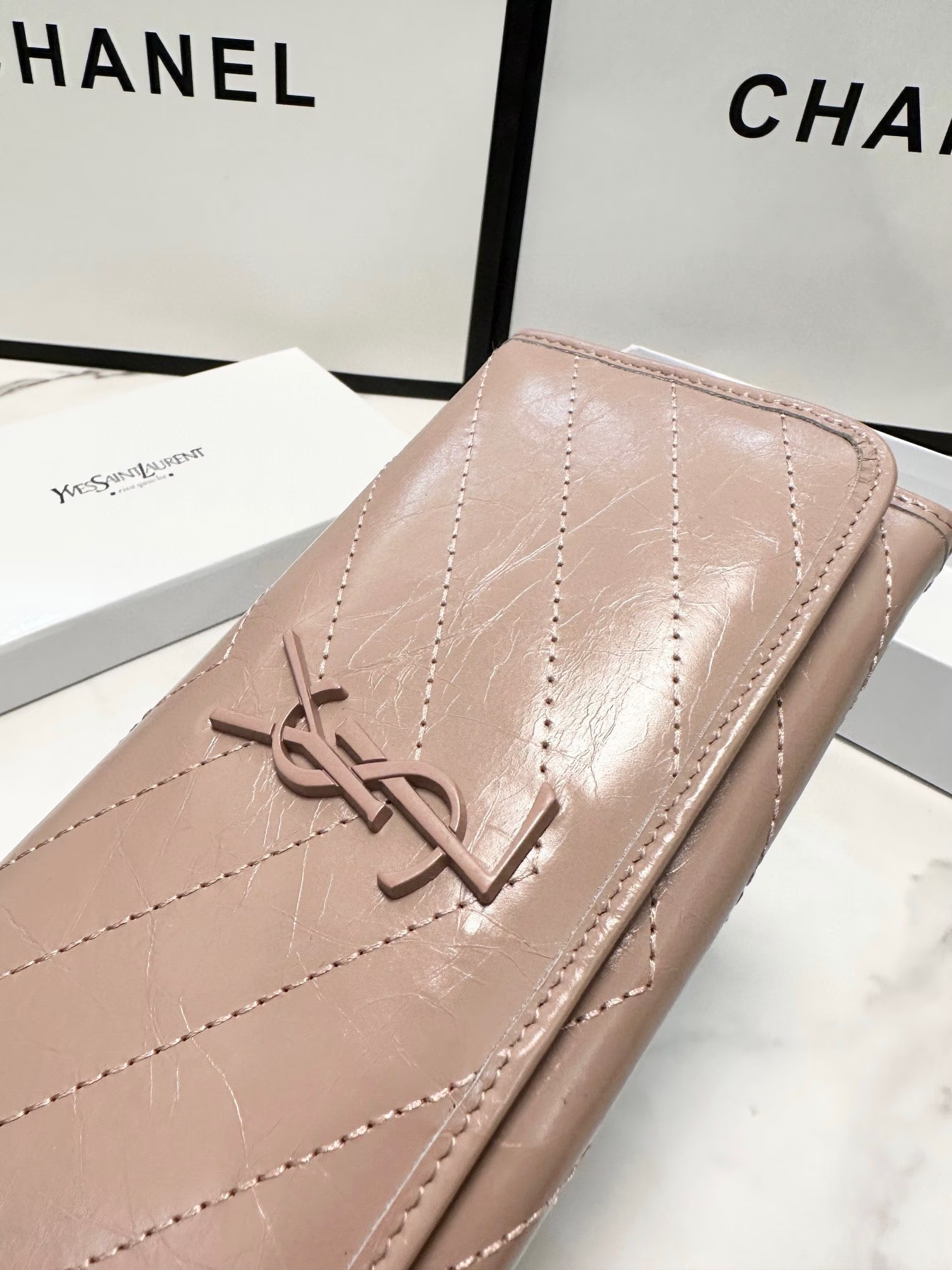 Y new arrival women wallet pink size: 19*10 cm - Top Club
