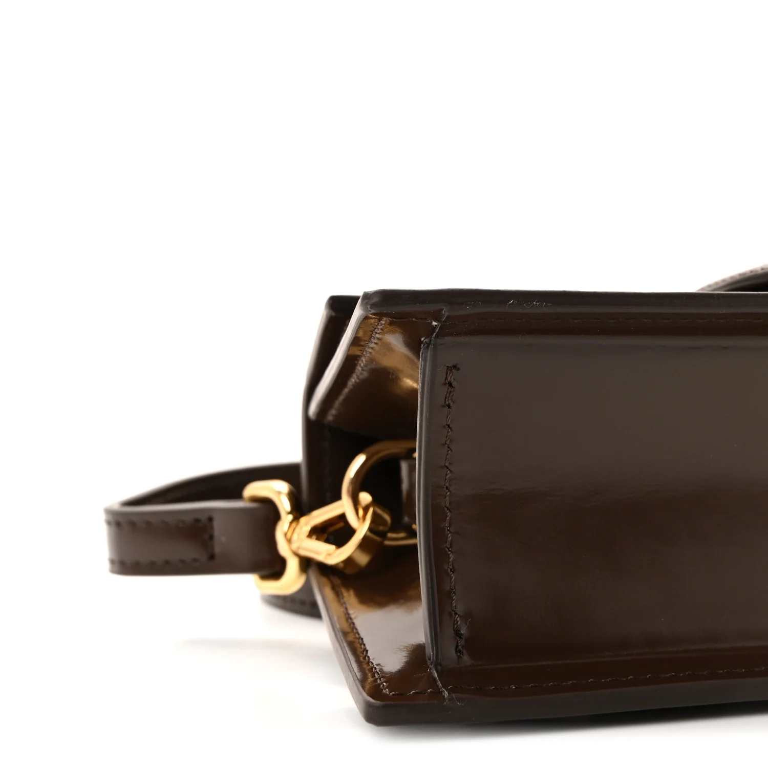 Smooth Calfskin Le Bambino Dark Brown - Top Club