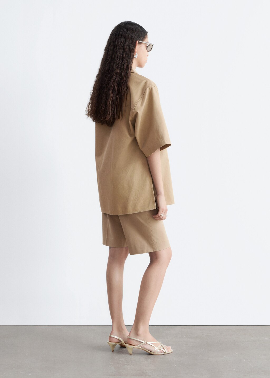 & Other Stories SHORT-SLEEVE COTTON SHIRT