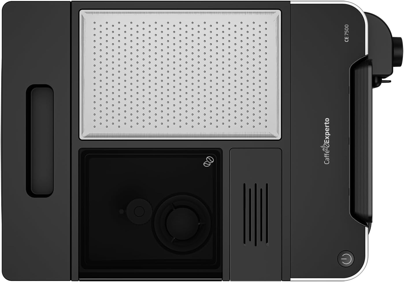 Beko - CEG7304X - Macchina Caffè Automatica con Lattiera, Digitale, Preinfusione automatica, Pressione 19 bar - Nera, 27,5 x 40,5 x h34 cm