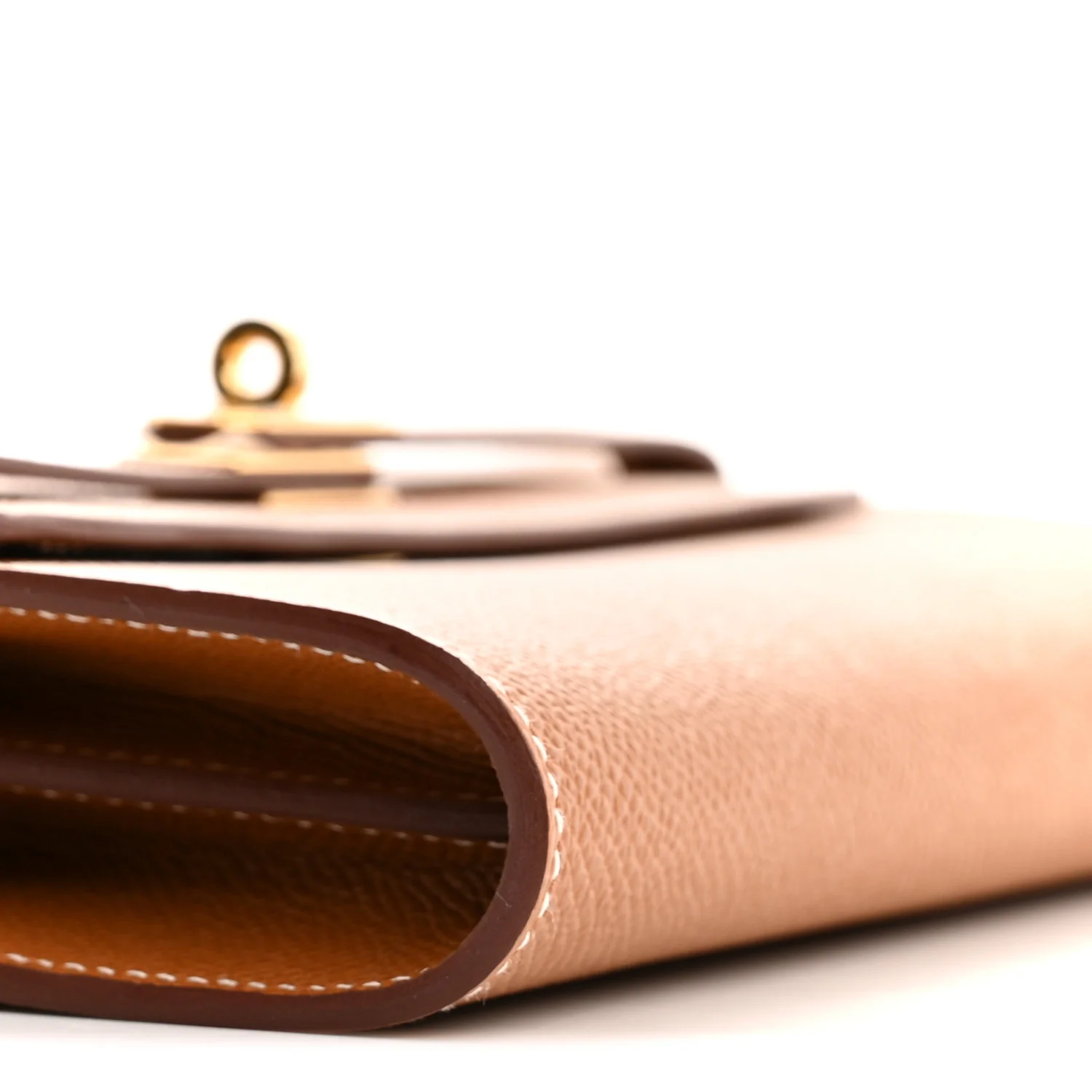 Epsom Kelly Wallet To Go Gold - Top Club