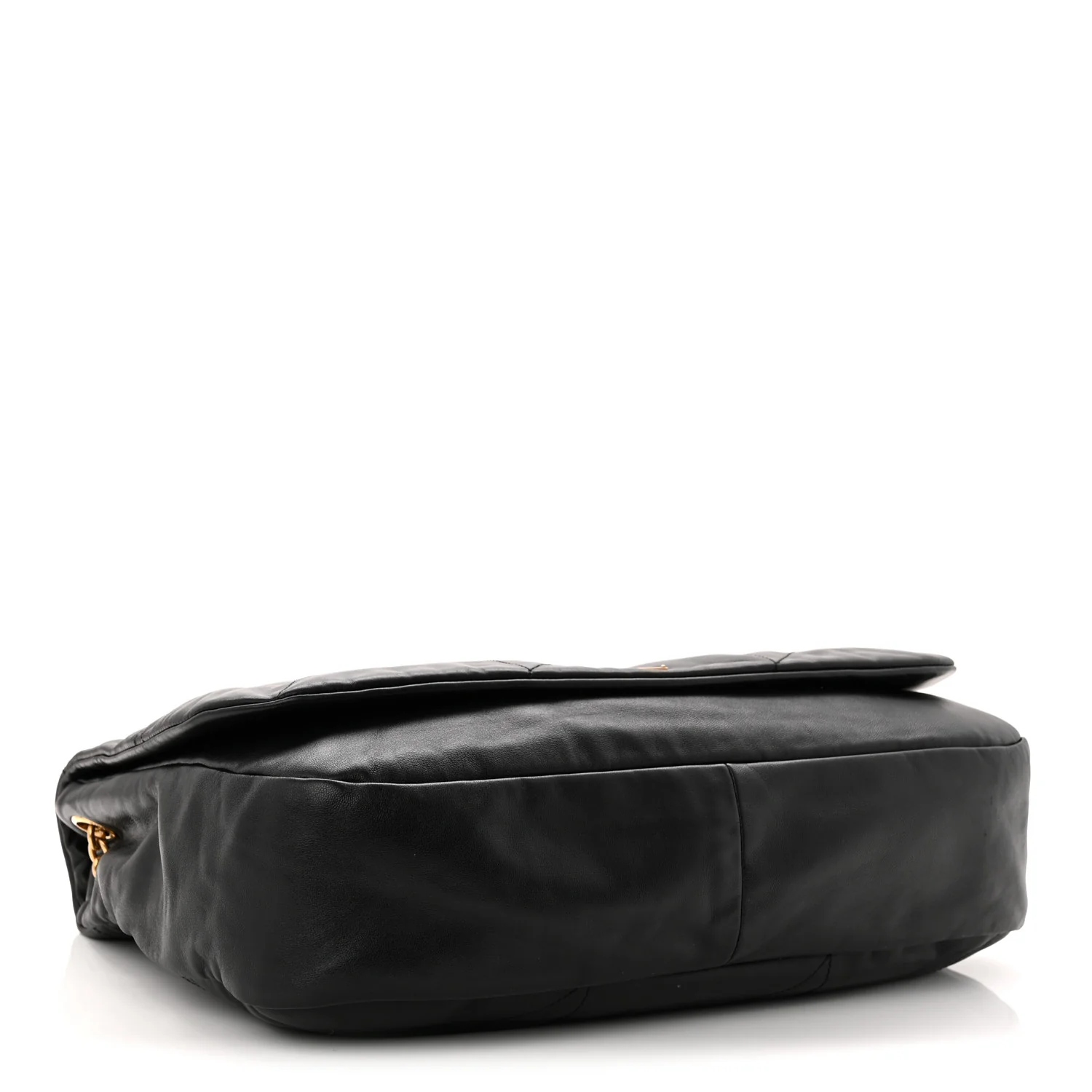 Lambskin Matelasse Monogram Large Jamie 4.3 Black - Top Club