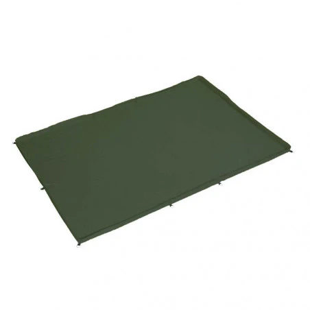 Camping floor - RAFFIA CANVAS 3.6 X 5.4 m - blue