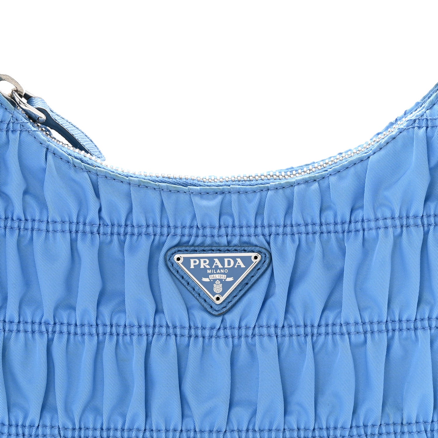 Tessuto Nylon Gaufre Shoulder Bag Pervinca - Top Club